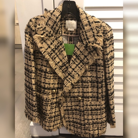 New!Kate Spade tweed jacket